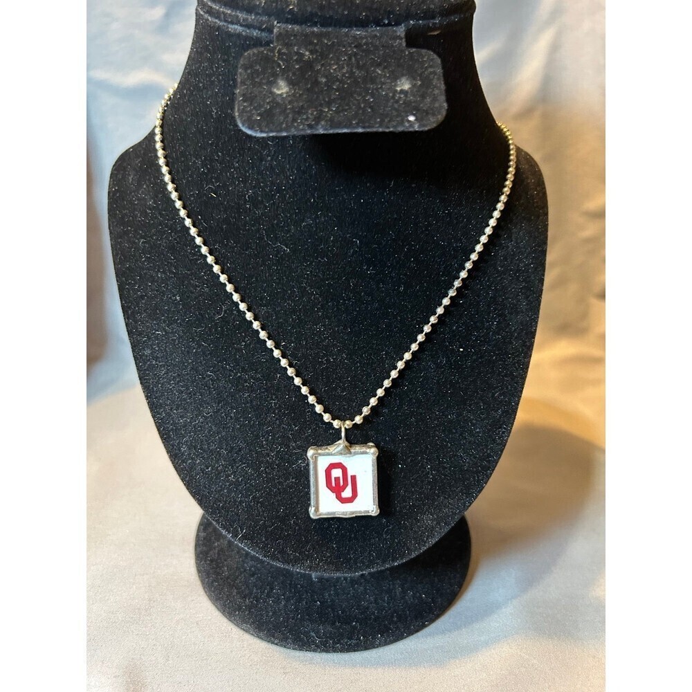 University of Oklahoma Reversible Charm Necklace